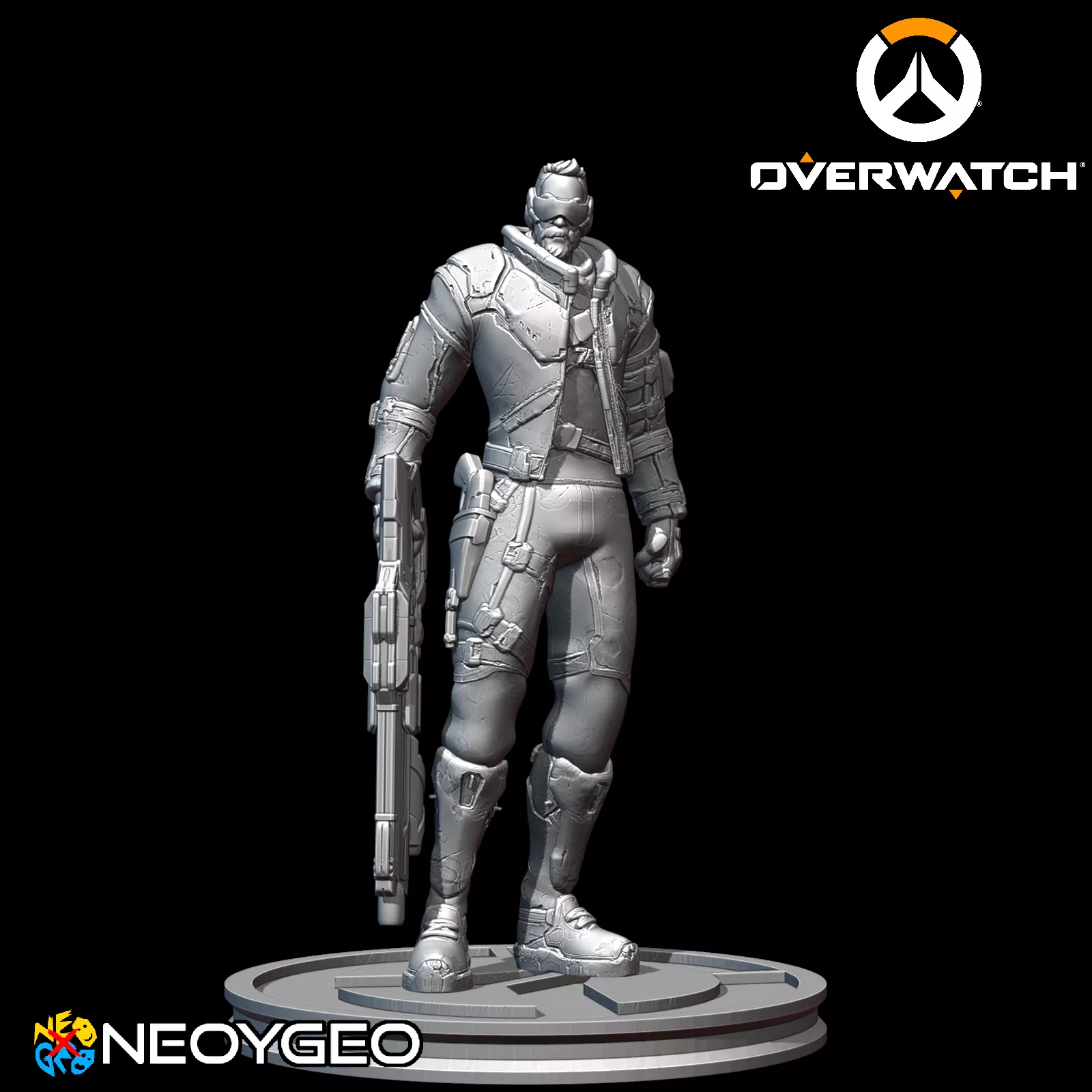 SOLDIER 76 - OVERWATCH Free 3D print model