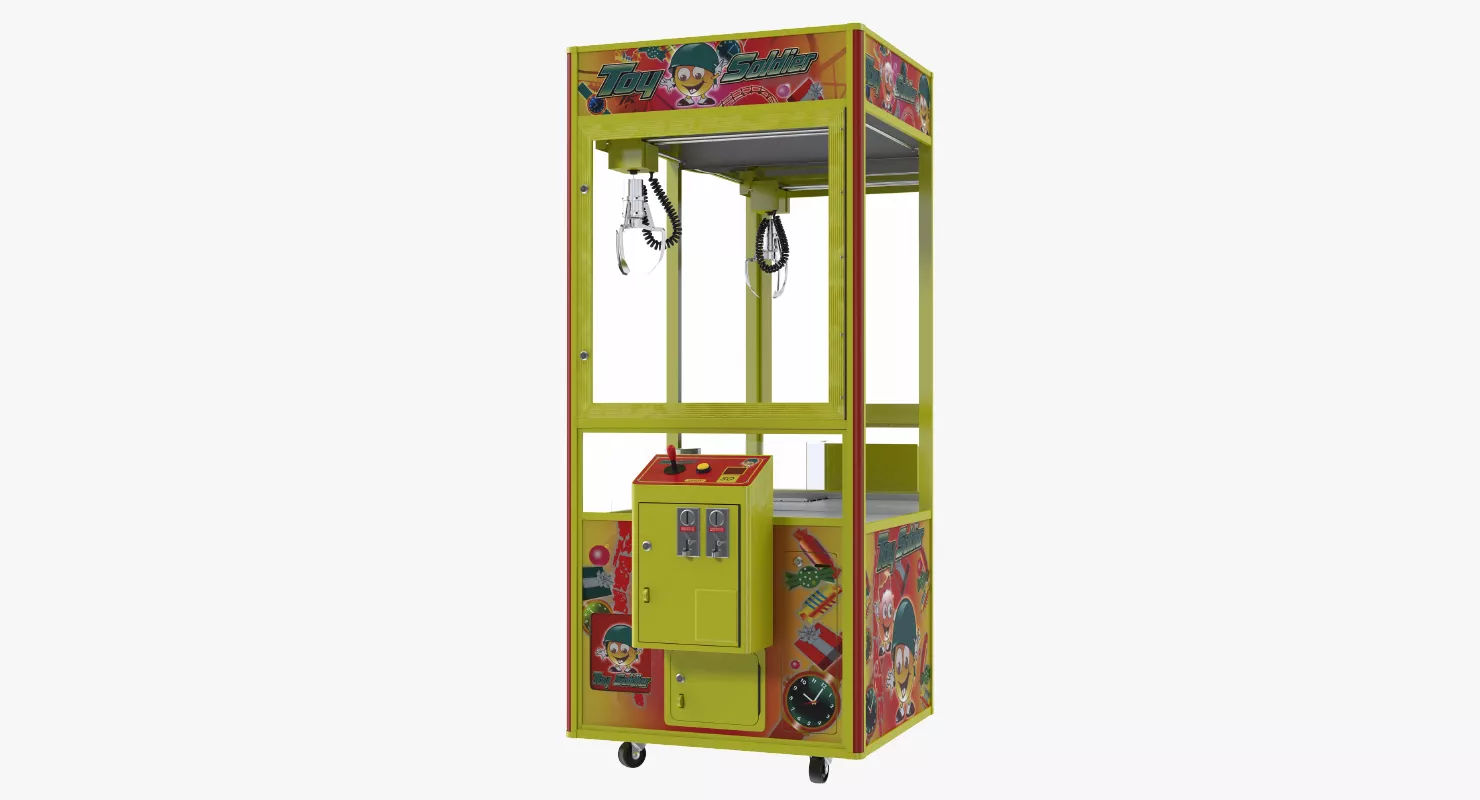 Claw Vending Machine Empty 3D model
