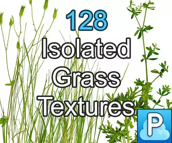 Isolated grass textures Texture
