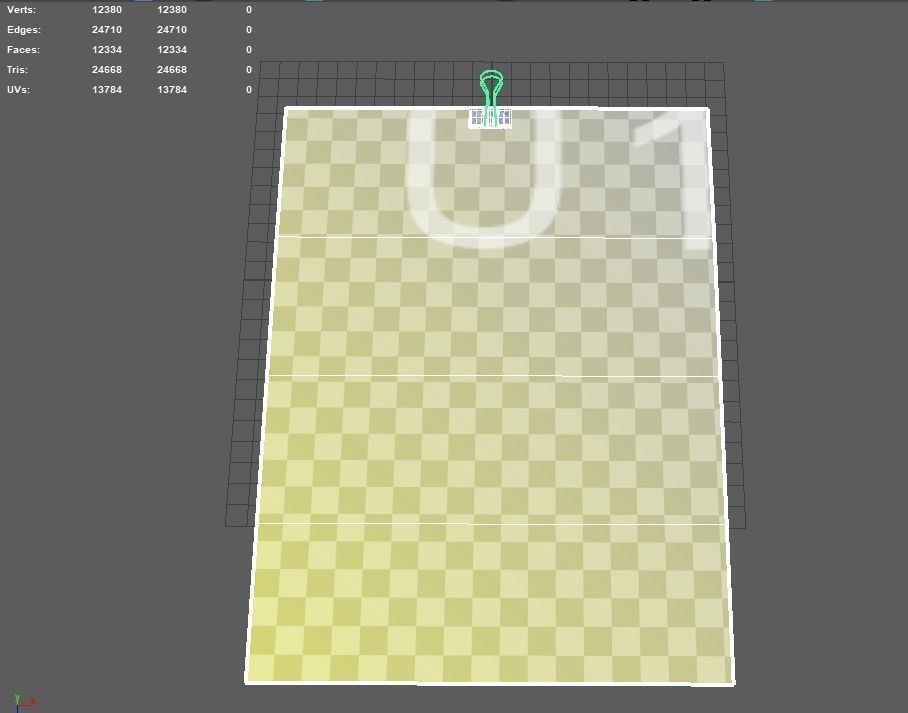 Stack of paper with Binder clip 3D model_3