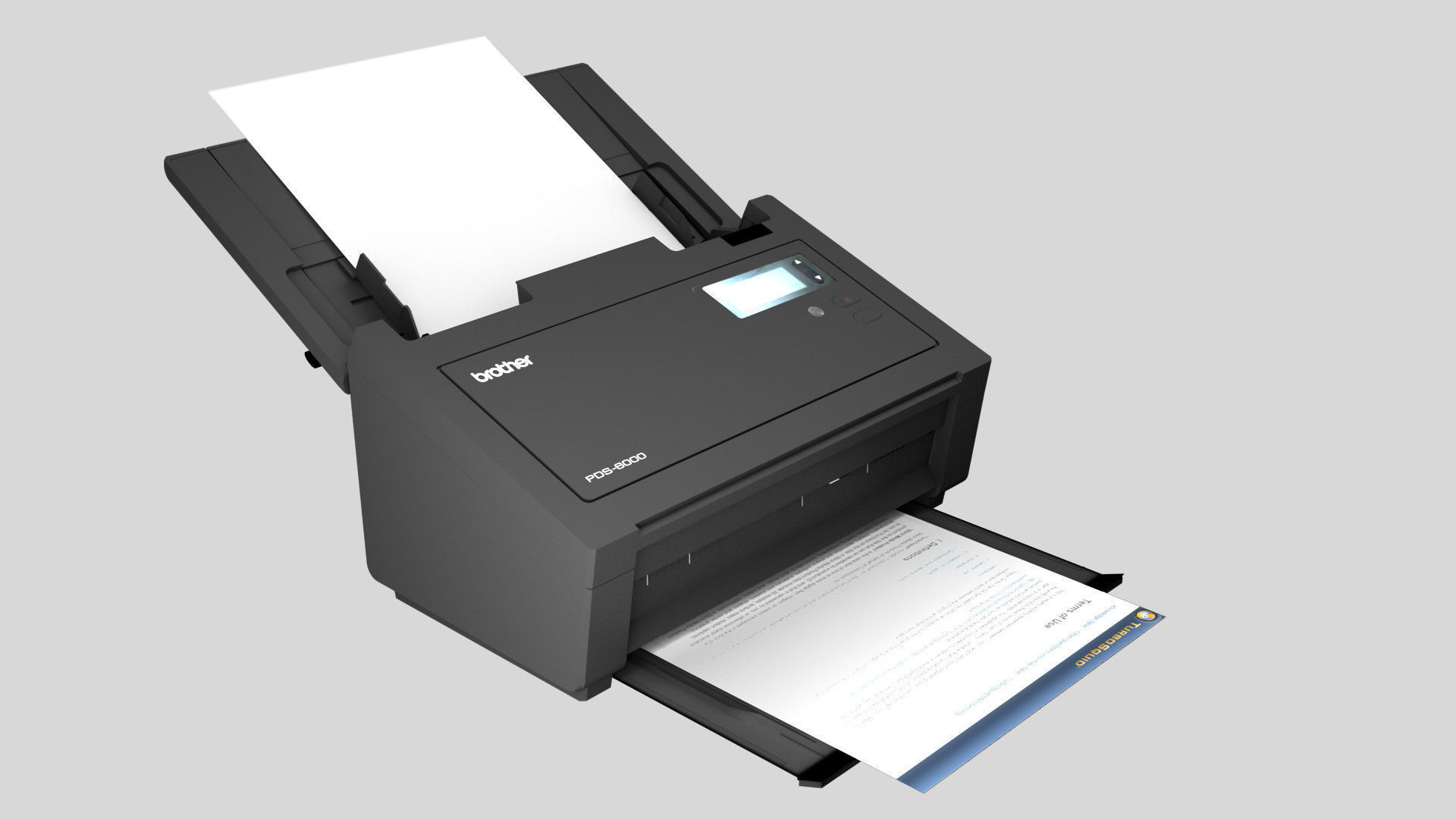 Printer Scanner - Brother PDS 6000 3D model_1
