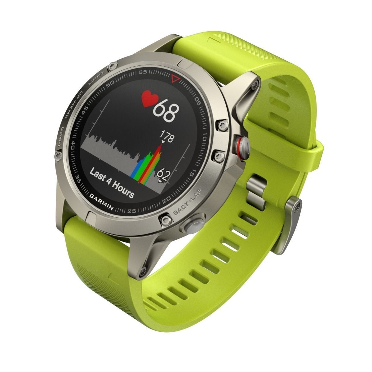 Garmin Sport Smart Watch 3D model_4