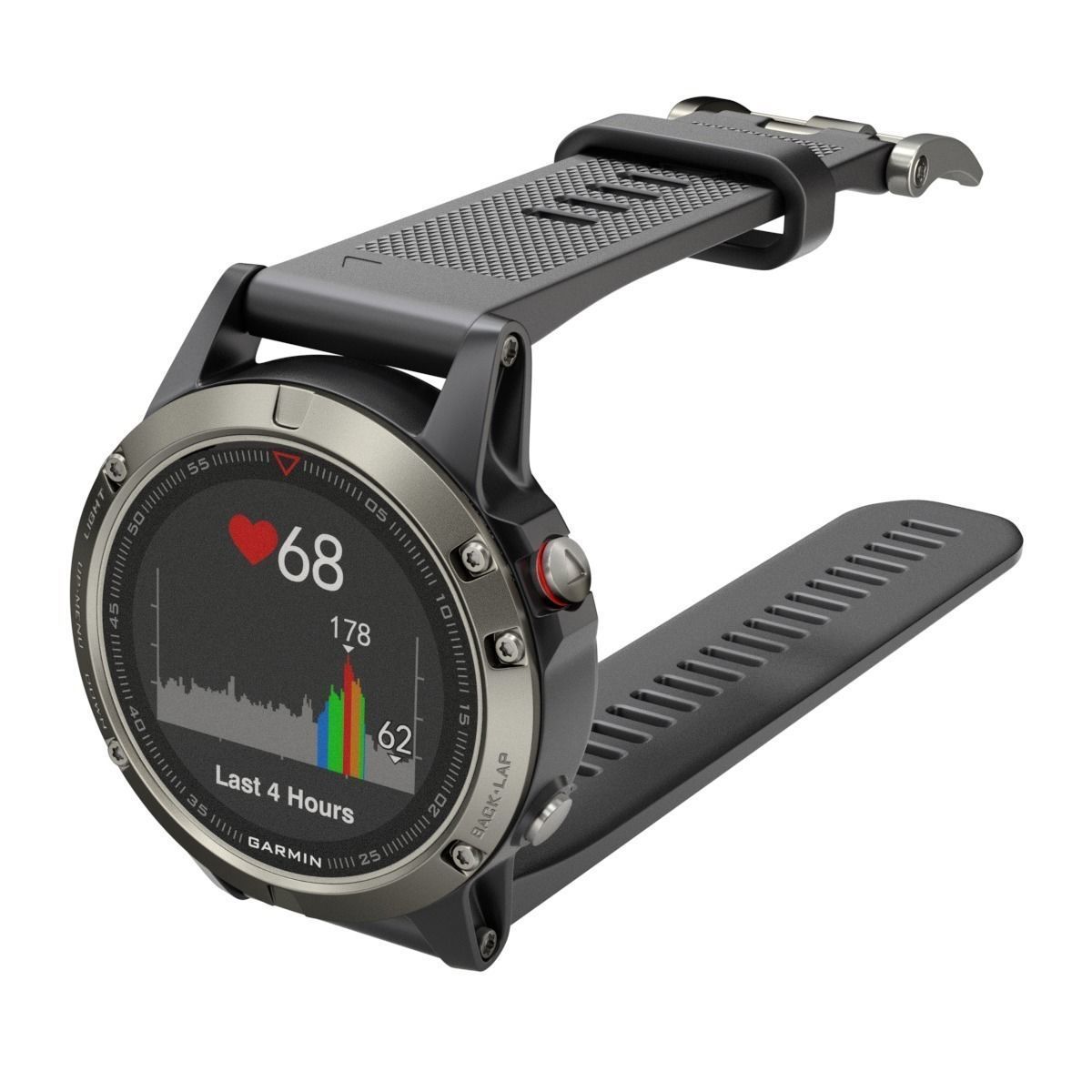 Garmin Sport Smart Watch 3D model_5