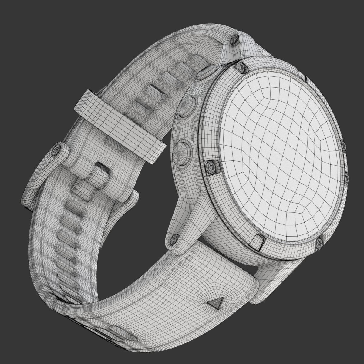 Garmin Sport Smart Watch 3D model_45
