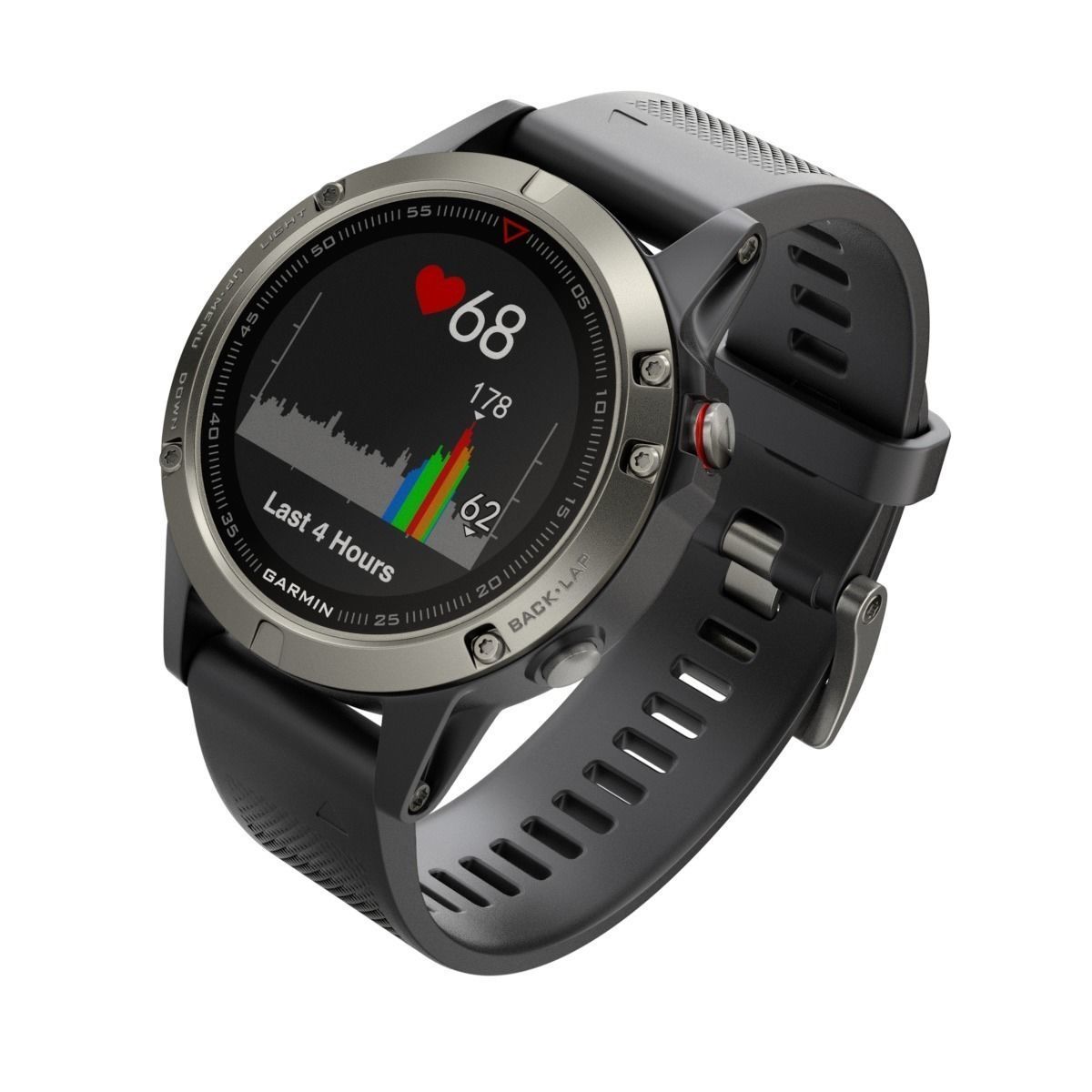 Garmin Sport Smart Watch 3D model_2