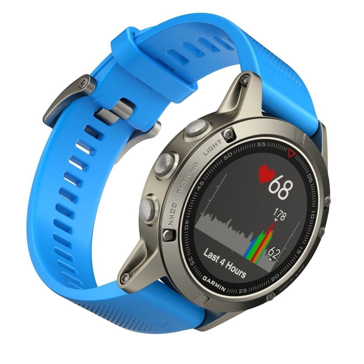 Garmin Sport Smart Watch 3D model_8