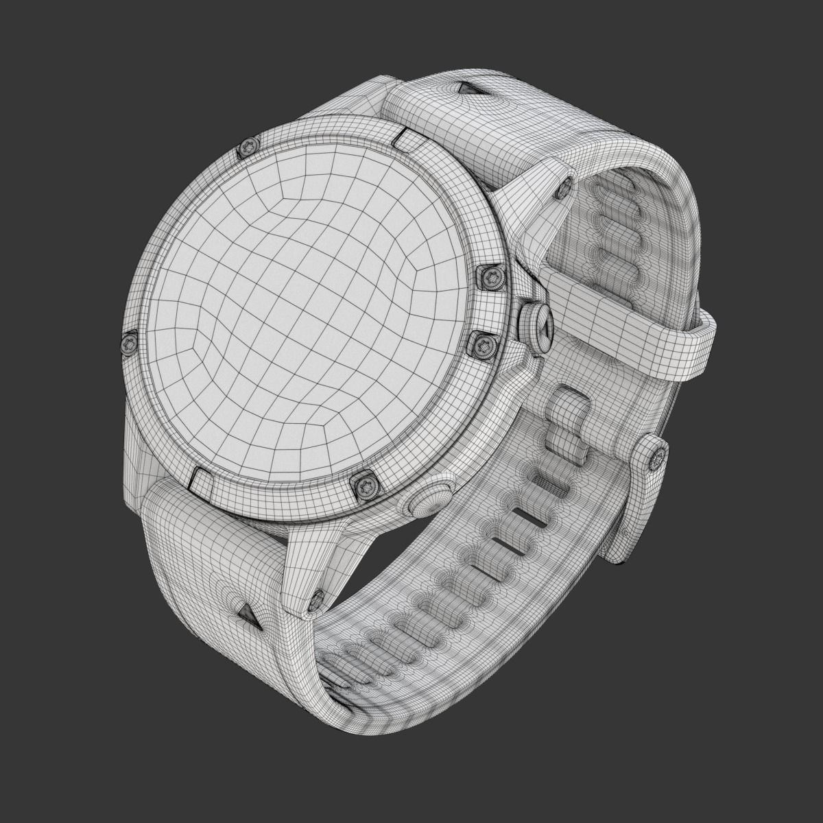 Garmin Sport Smart Watch 3D model_28