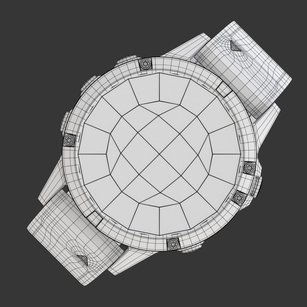 Garmin Sport Smart Watch 3D model_37