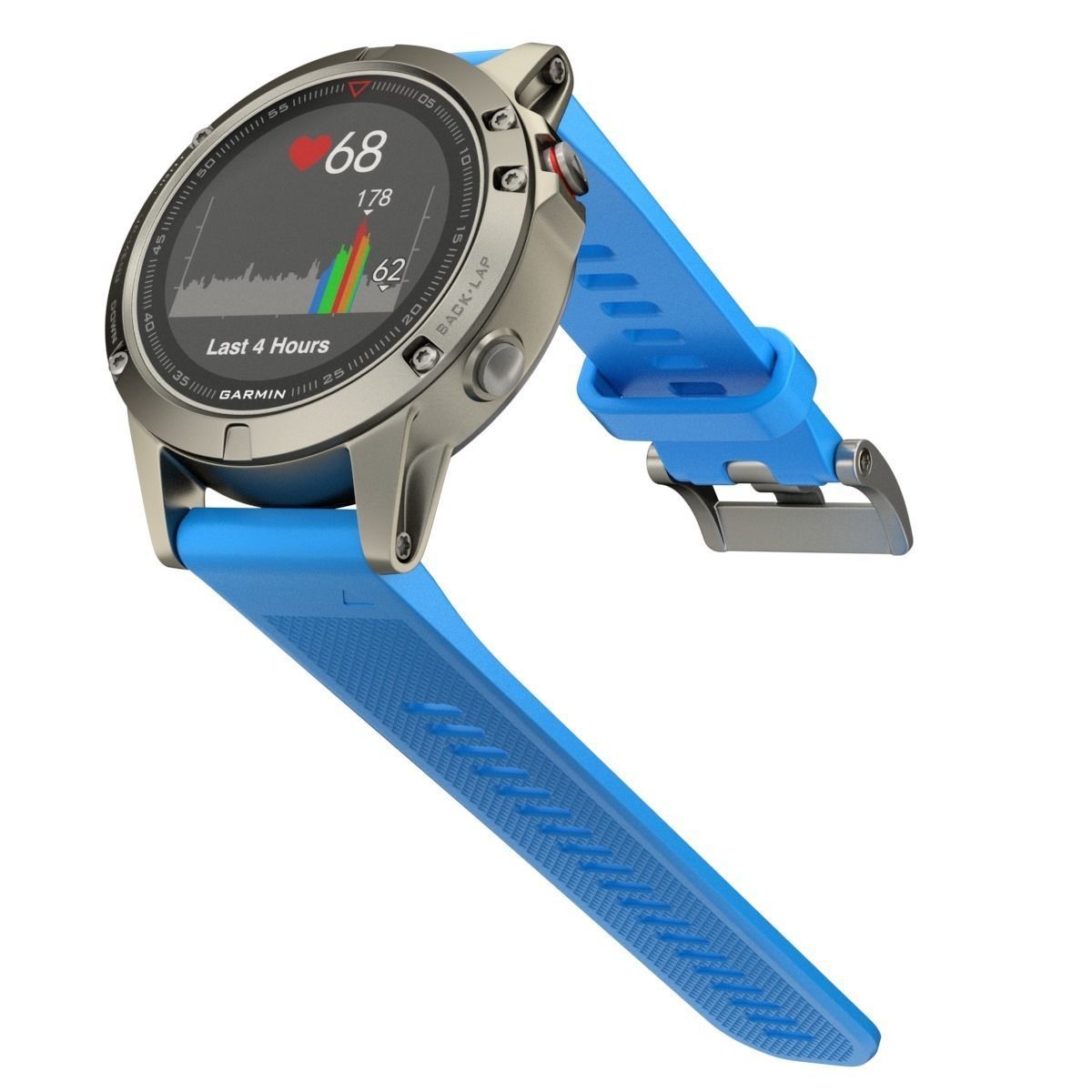 Garmin Sport Smart Watch 3D model_10