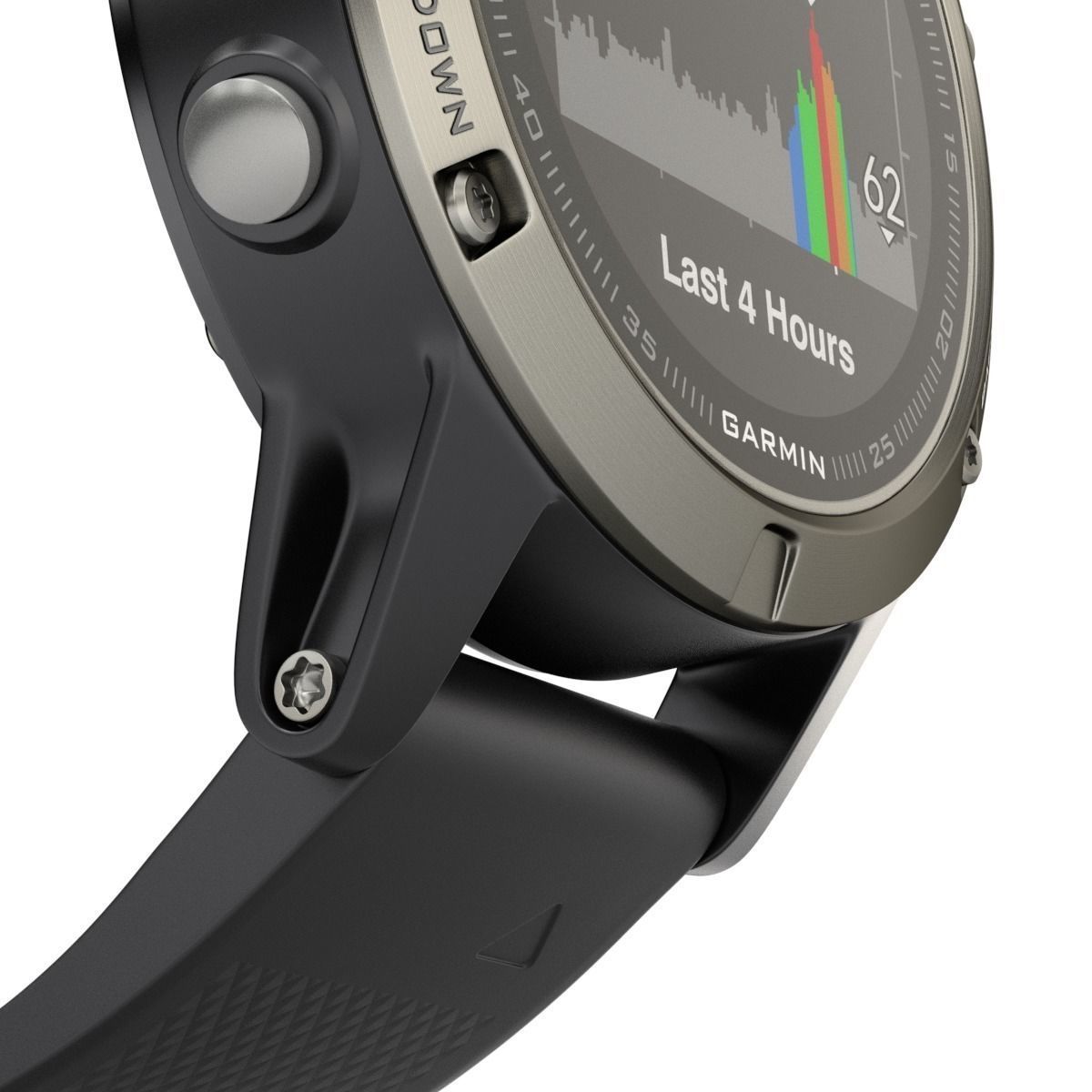 Garmin Sport Smart Watch 3D model_19