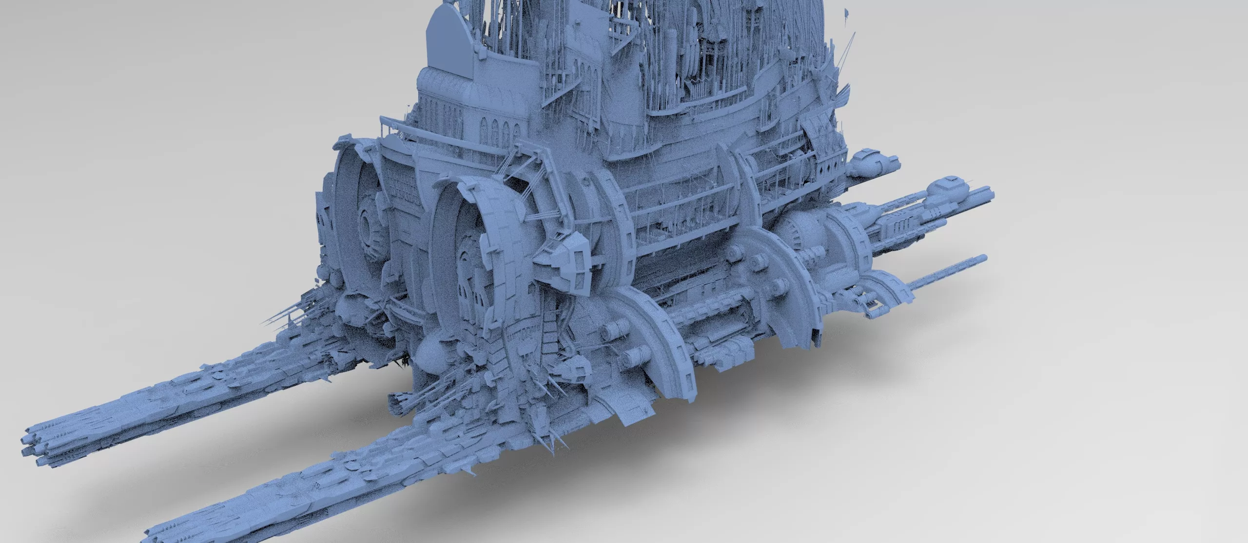 Mongal runner ship 4 3D model