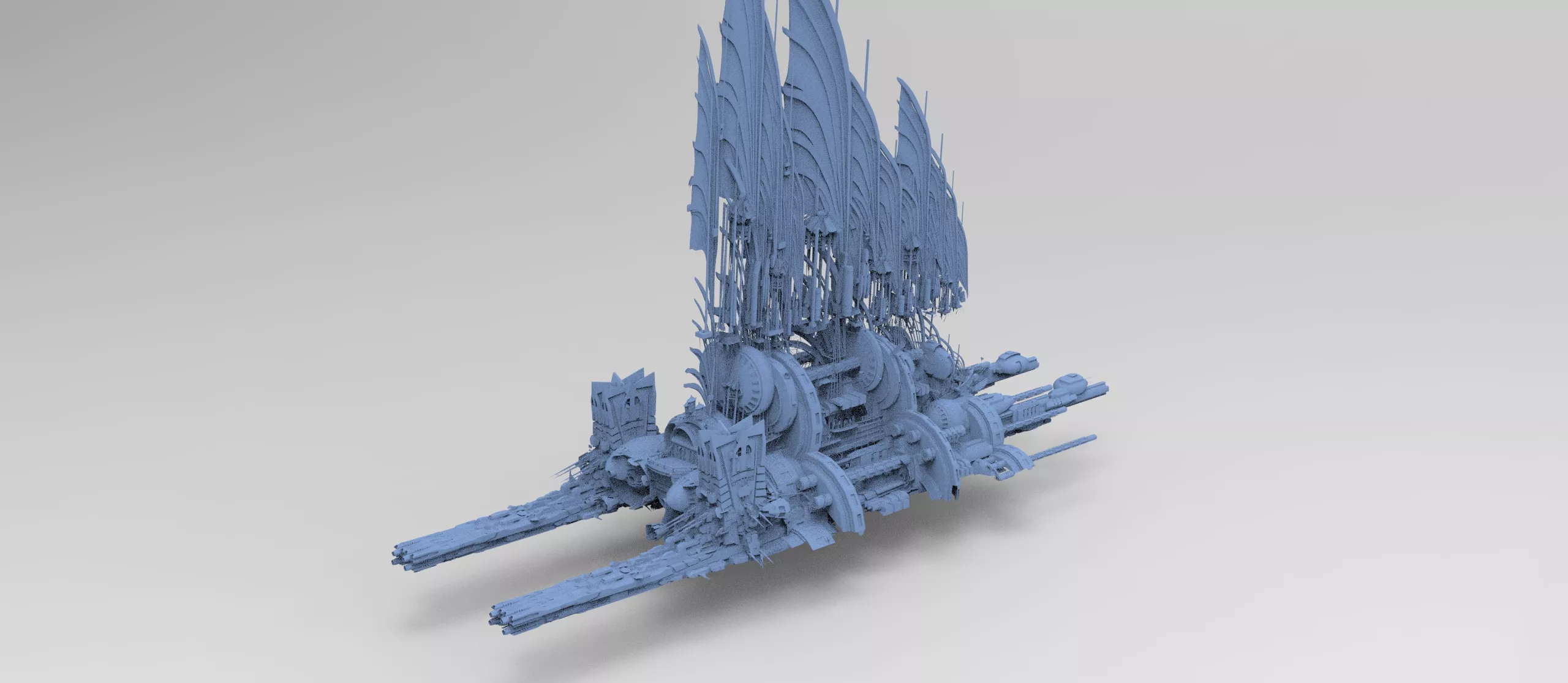 Mongal runner ship 5 3D model
