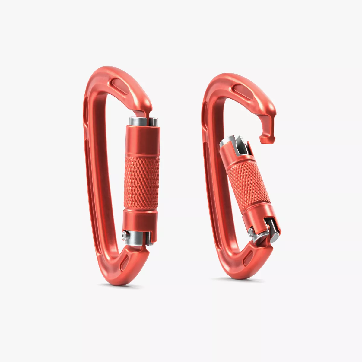Carabiner V2 Low-poly 3D model