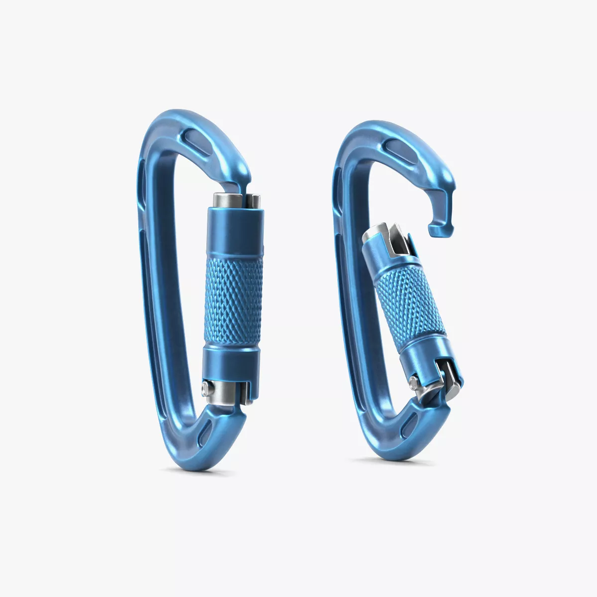 Carabiner V3 Low-poly 3D model