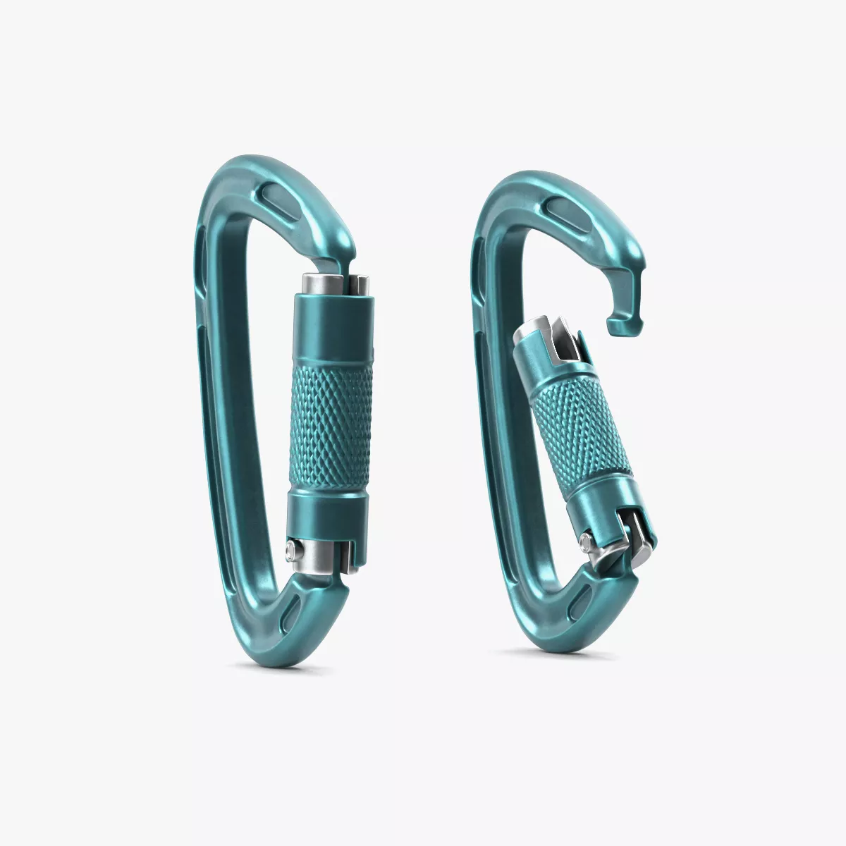 Carabiner V5 Low-poly 3D model