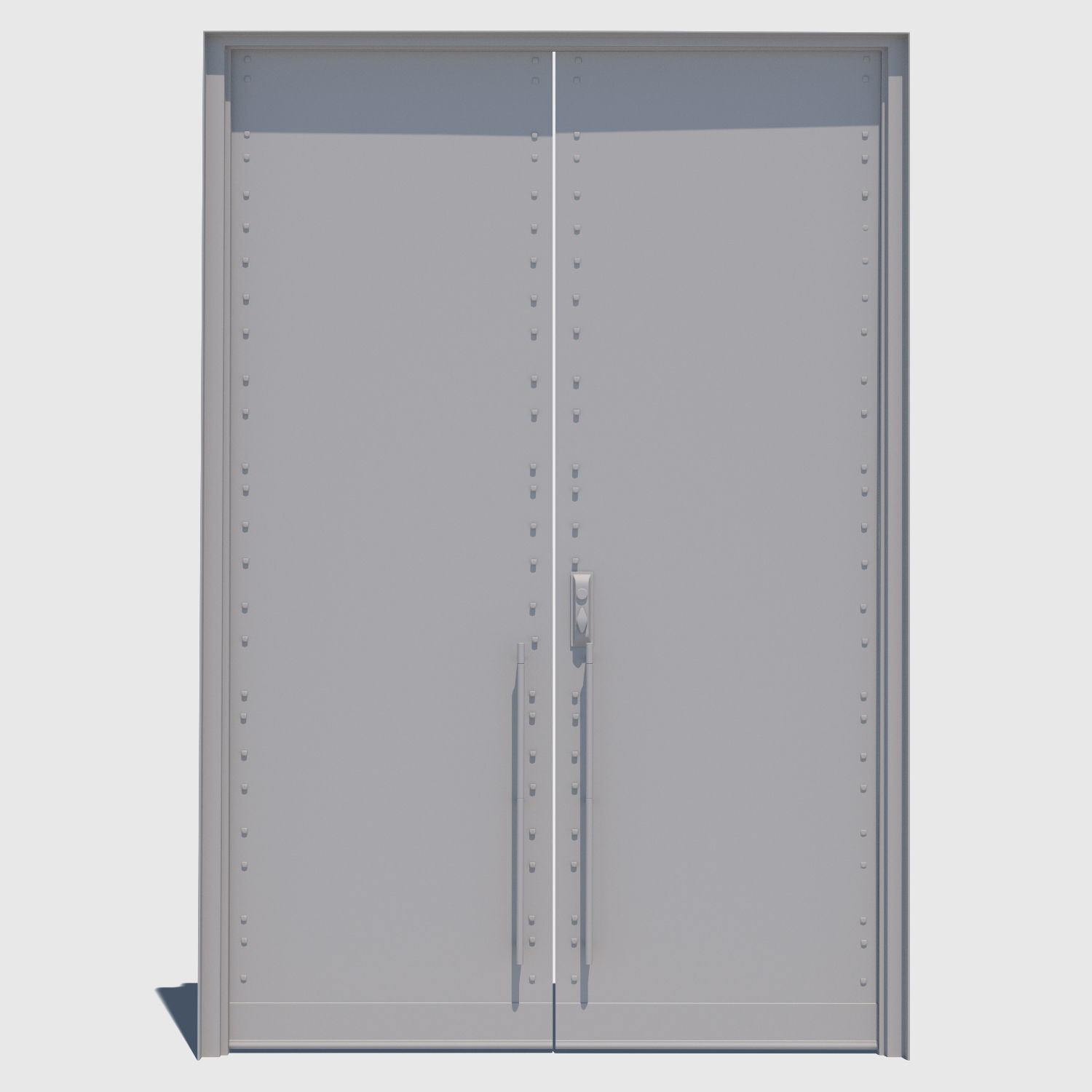 Wooden Door 3D model_4
