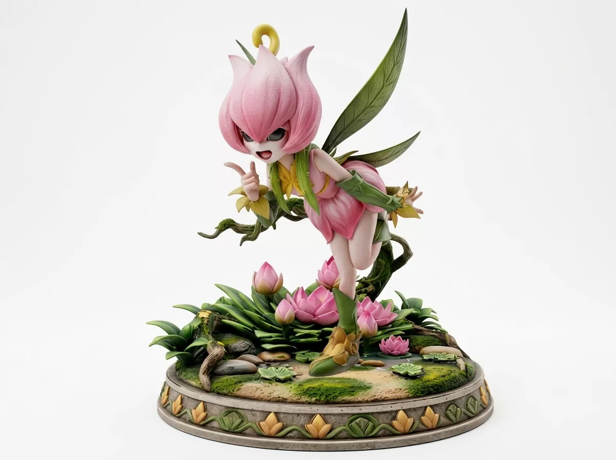 Lillymon - The Radiant Flower of Digimon 3D print model