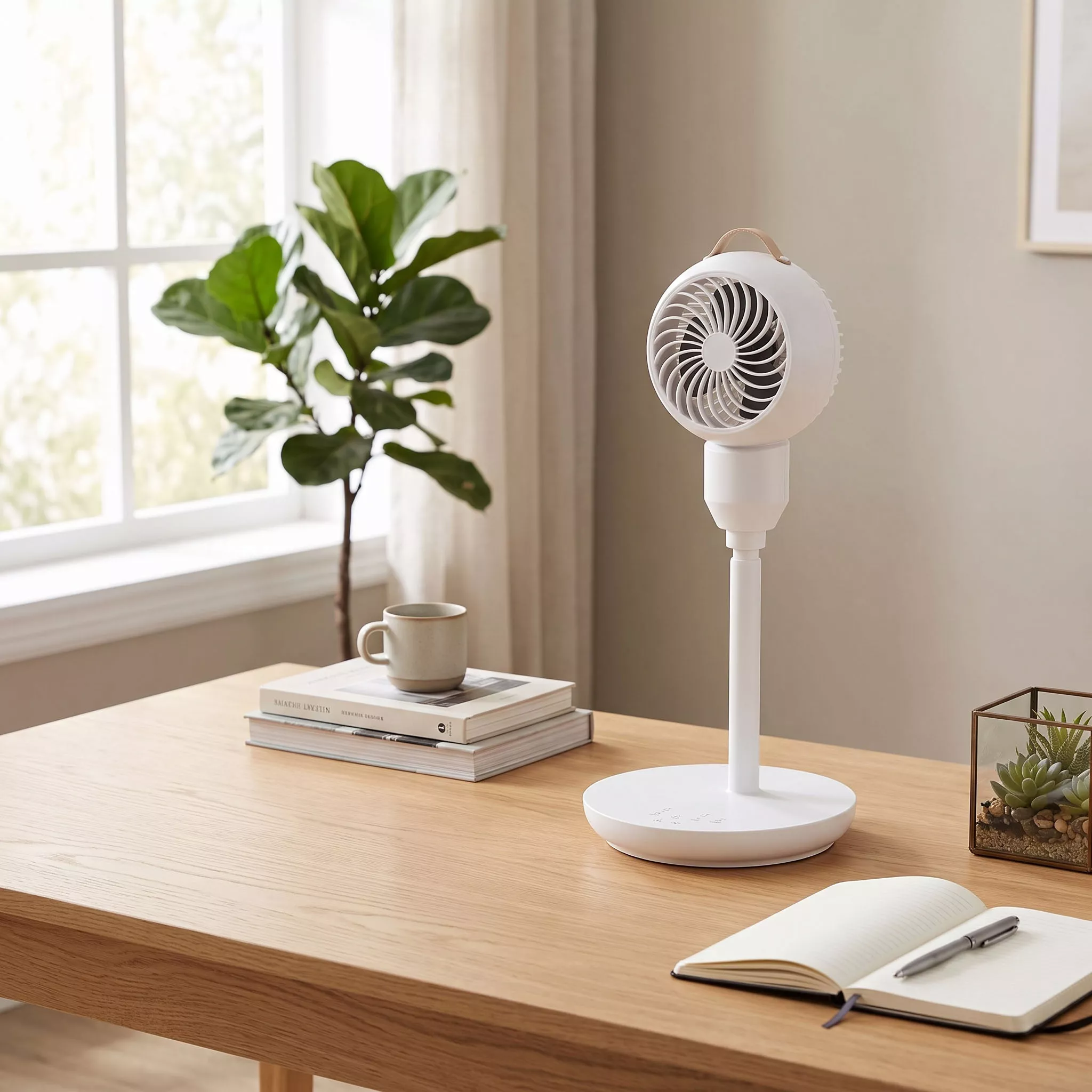 360-degree rotating stand air circulator 3D model