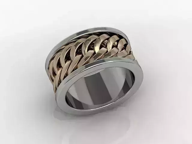 Band ring CHAIN