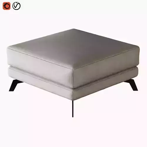 Pouf Ditre Shade 3D model