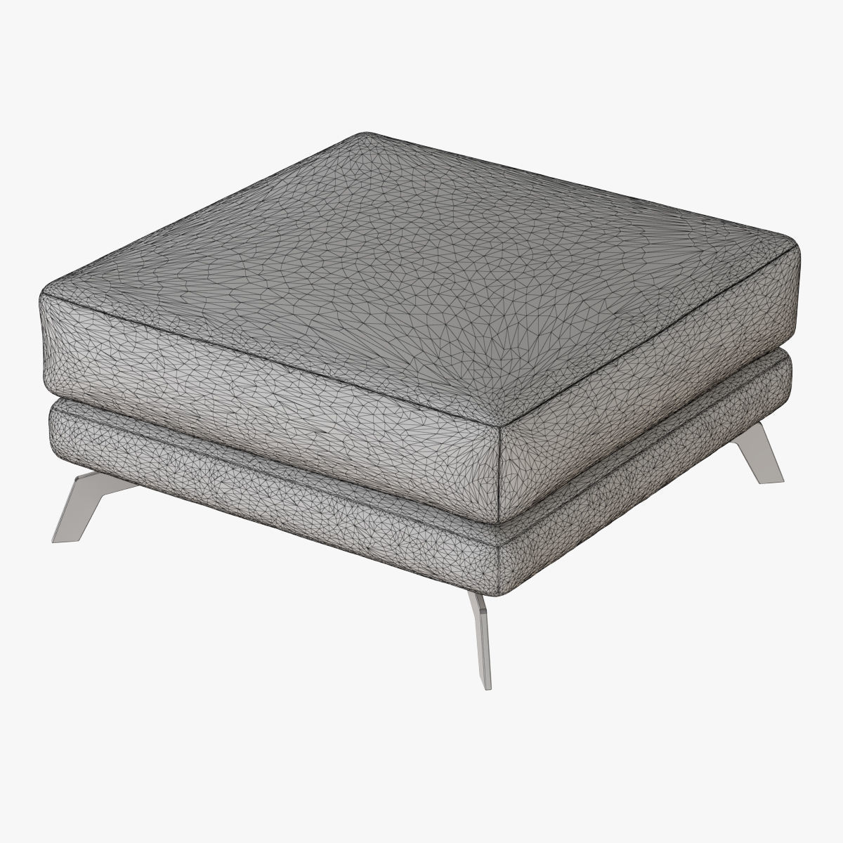 Pouf Ditre Shade 3D model_3