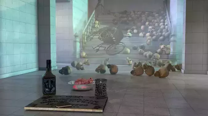 Madhouse Horror Scene