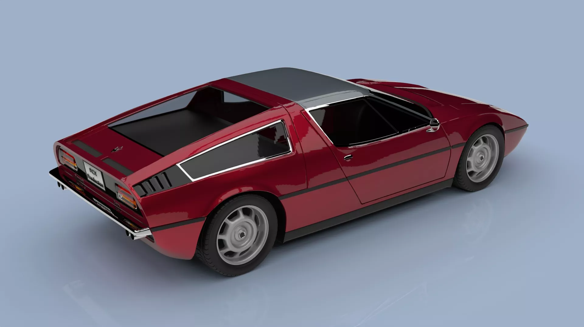 MASERATI Bora 3D model