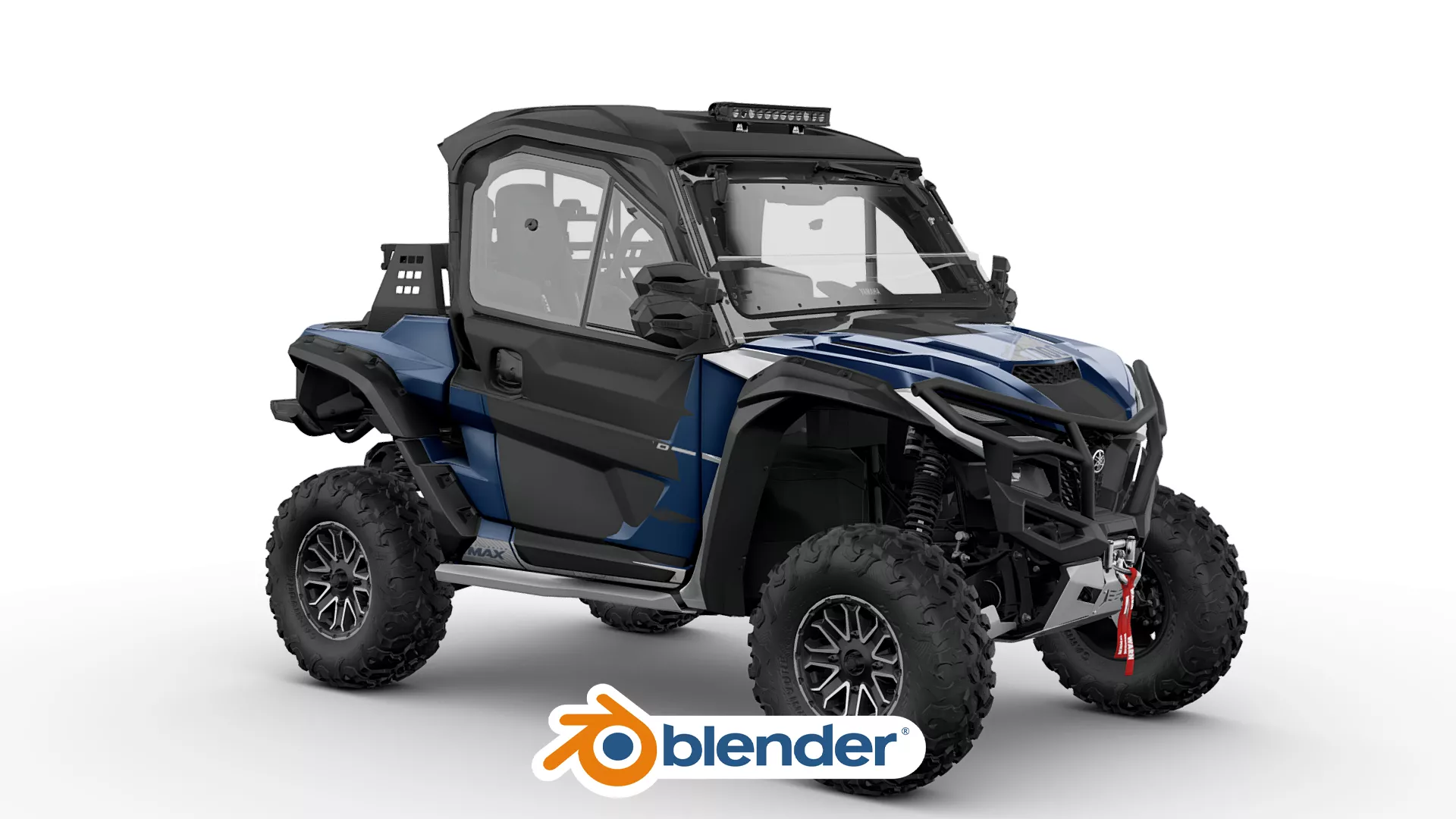 2026 Yamaha Wolverine RMAX2 1000 SxS Utility Vehicle Low-poly 3D model