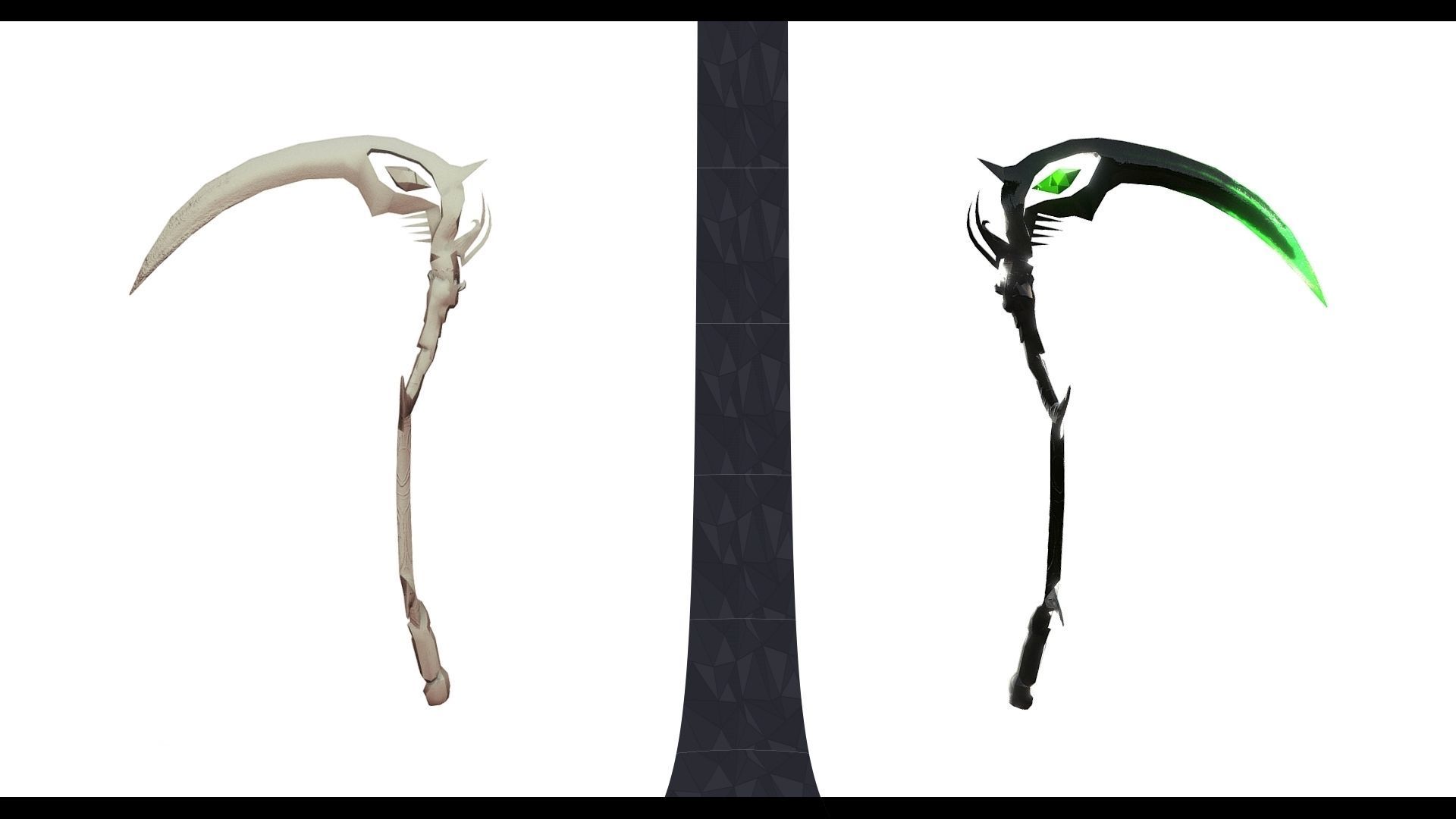 Dark Warlock 4k Low-poly 3D model_7