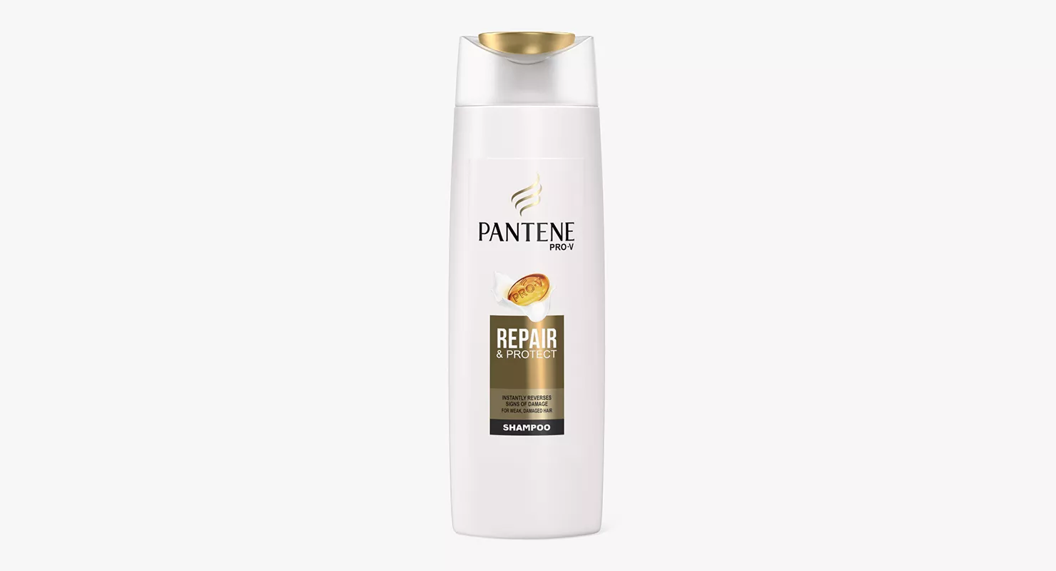 Pantene Pro V Shampoo Bottle 3D model