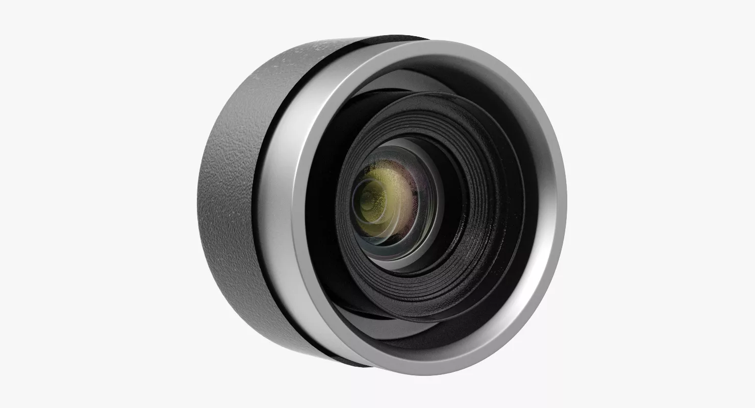Camera Lense 3D model