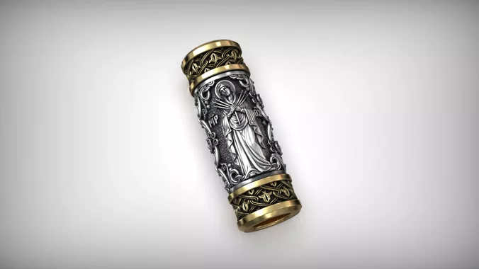Seven Swords Mother of God Orthodox Bracelet Virgin Mary Bead