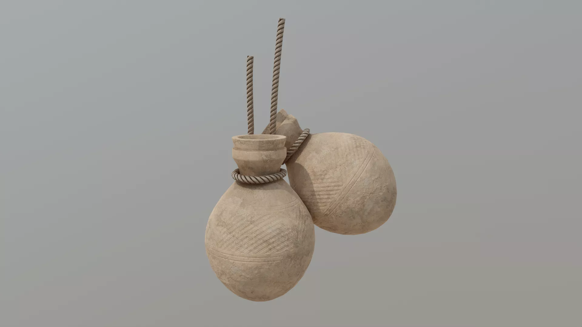 Omani Gahla Low-poly 3D model