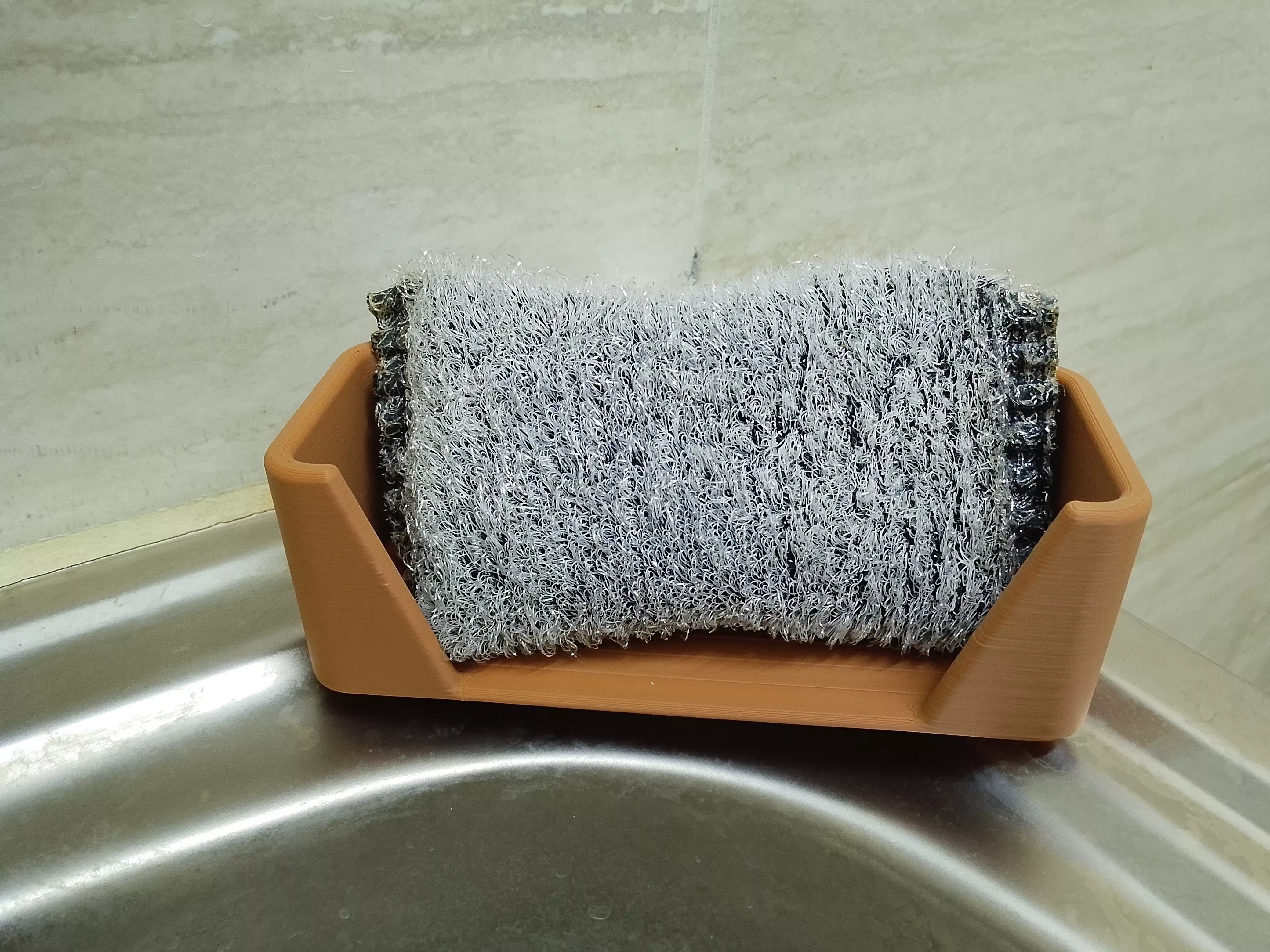 Minimalist Sponge Holder 3D Printable STL 3D print model