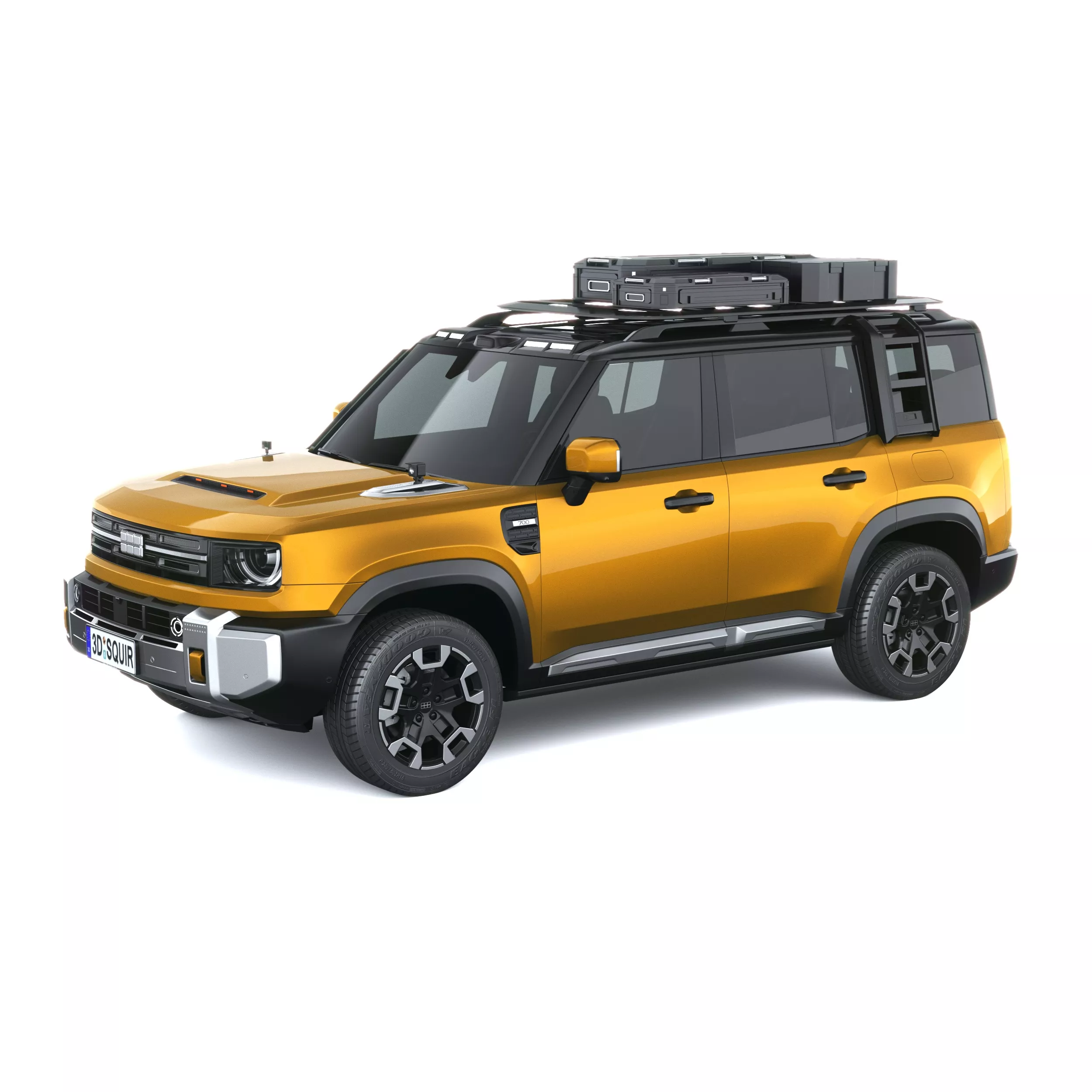 Geely Galaxy Zhanjian 700 Offroad 2027 3D model