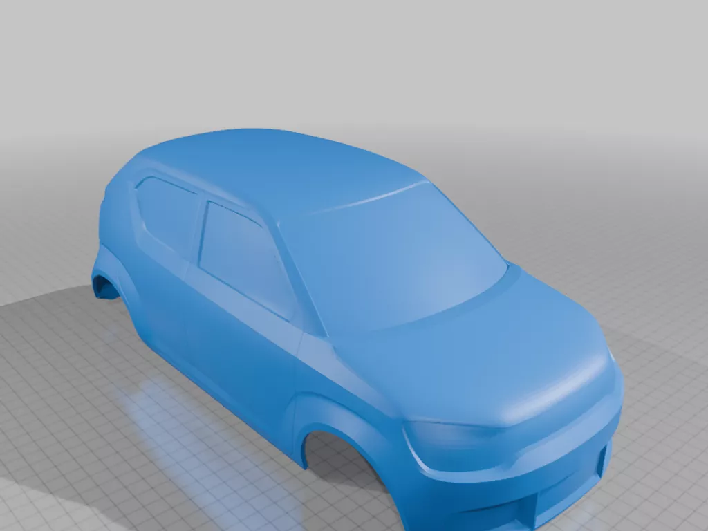 SUZUKI IGNIS RC BODY SHELL Free 3D print model