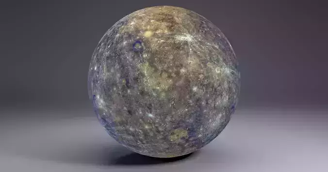 Mercury 8k Globe