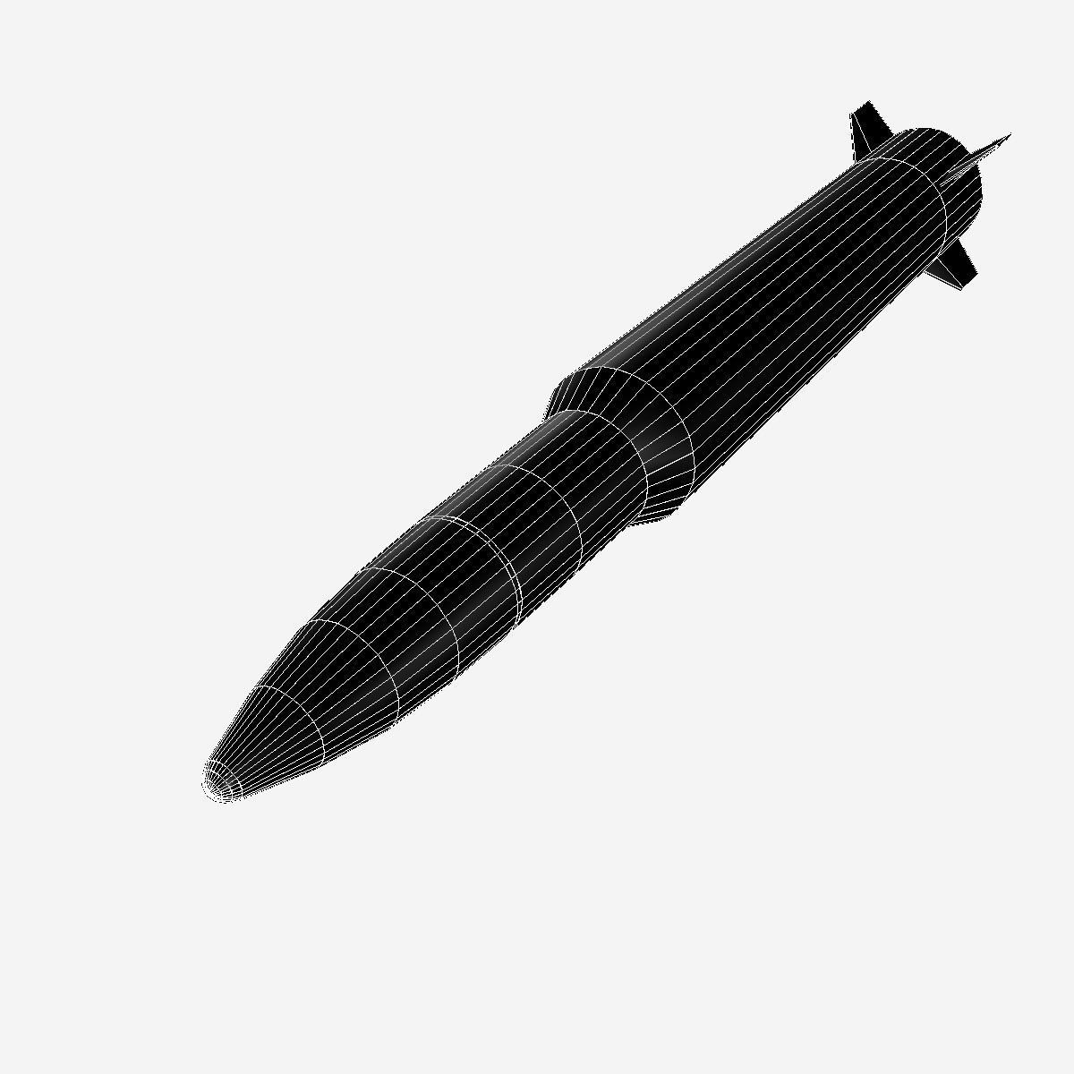 DF-16 Ballistic Missile 3D model_8