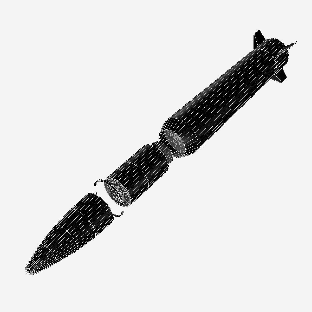 DF-16 Ballistic Missile 3D model_12