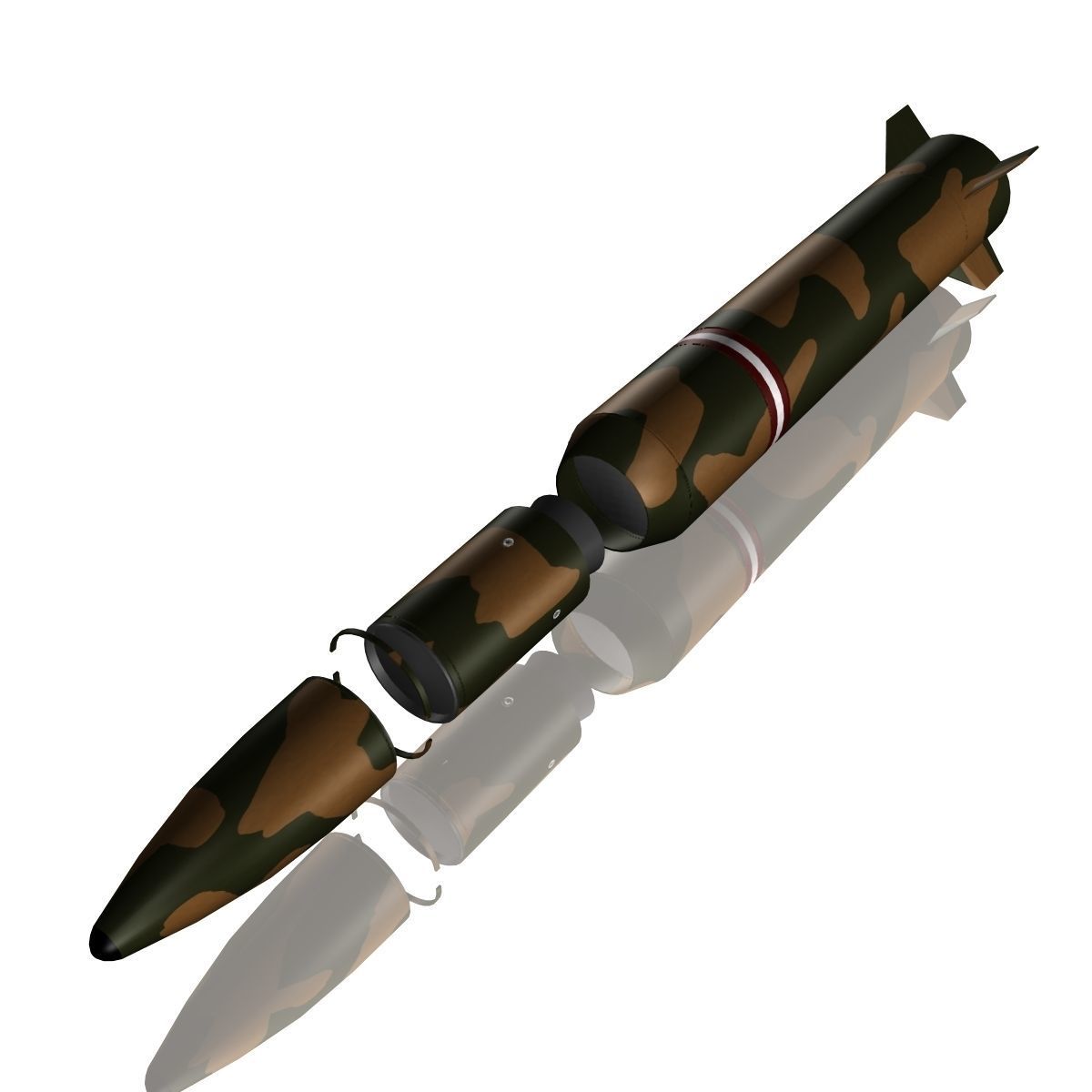 DF-16 Ballistic Missile 3D model_5