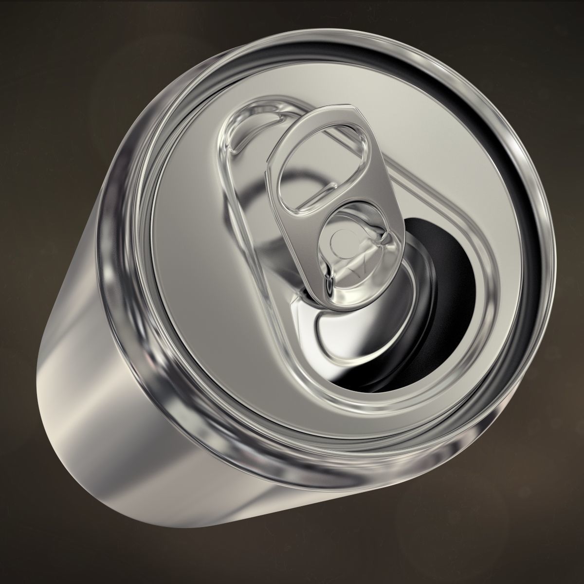 Highpoly can tin 3D model_5