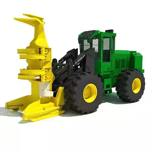 Green Heavy Bunchler 3D model