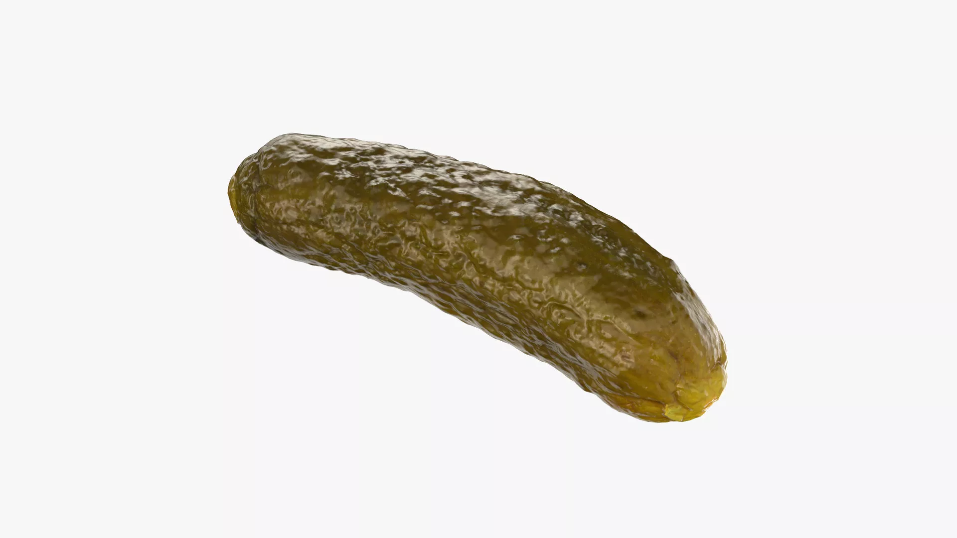 Pickled Cucumber 01 - 3D Scanned 3D model