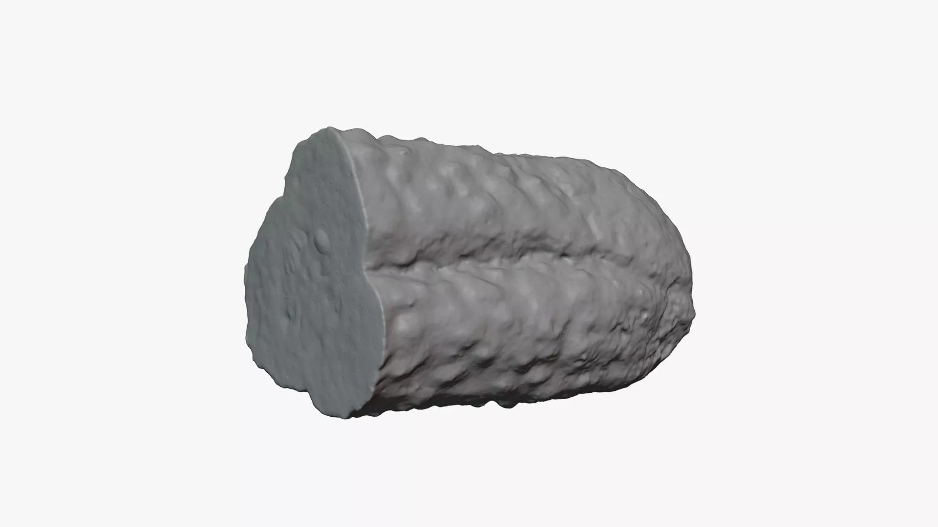 Half A Pickled Cucumber - For 3D Print 3D print model