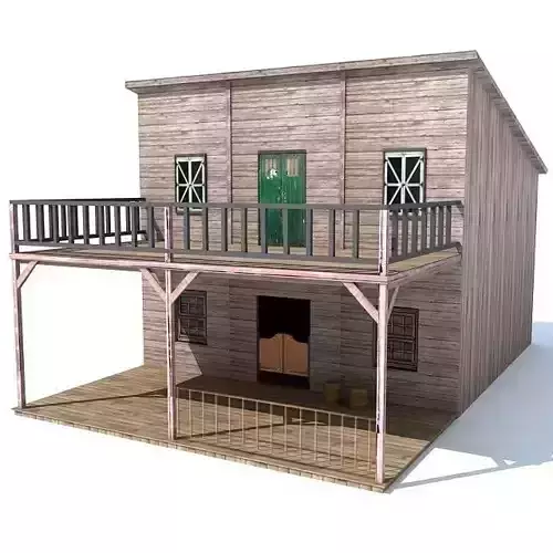 Western House 2 3D model