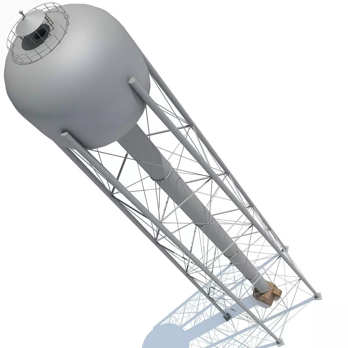 Detailed Water Tank 5 3D model_0