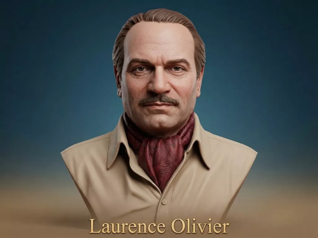Laurence Olivier 3D Printable Bust 3D print model