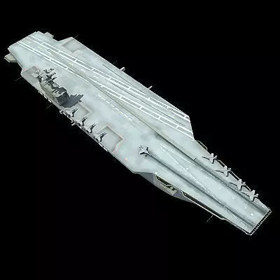 USS Nimitz 3D model_0