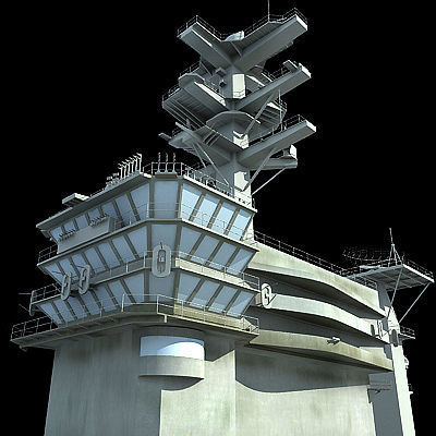 USS Nimitz 3D model_8