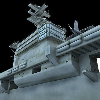 USS Nimitz 3D model_7
